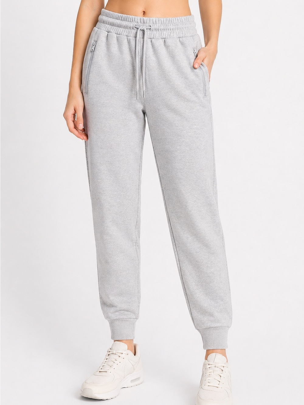 OLD NAVY Dynamic Fleece Joggers – High Waist Zip Pocket Sweatpants